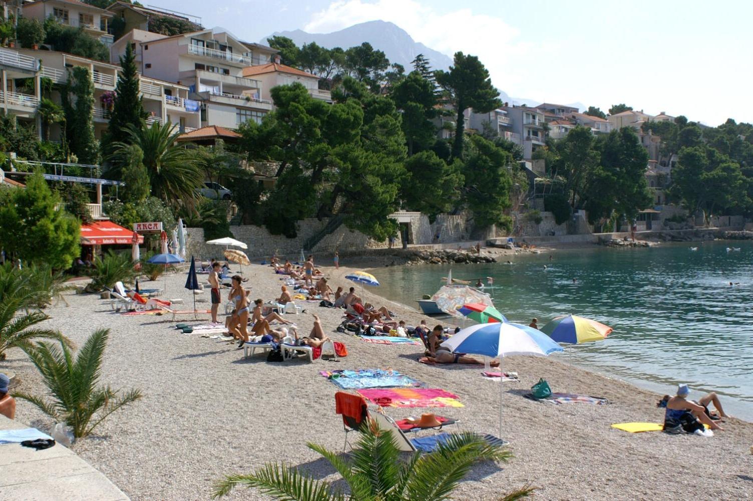 Apartments And Rooms By The Sea Brela, Makarska - 2752 Esterno foto